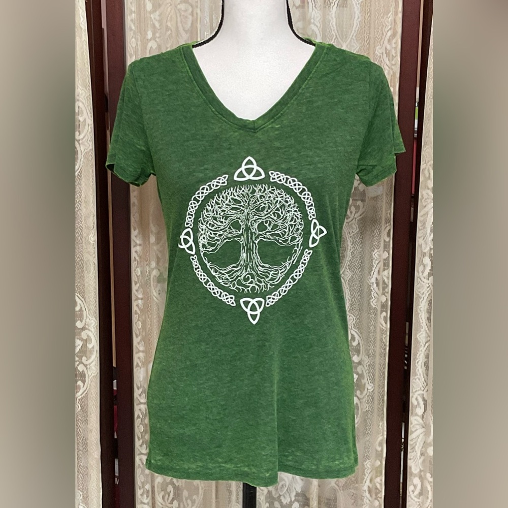 CELTIC DESIGN S/S T-SHIRT - SZ SMALL